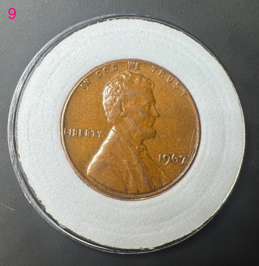 1967 (P) - Lincoln Cent